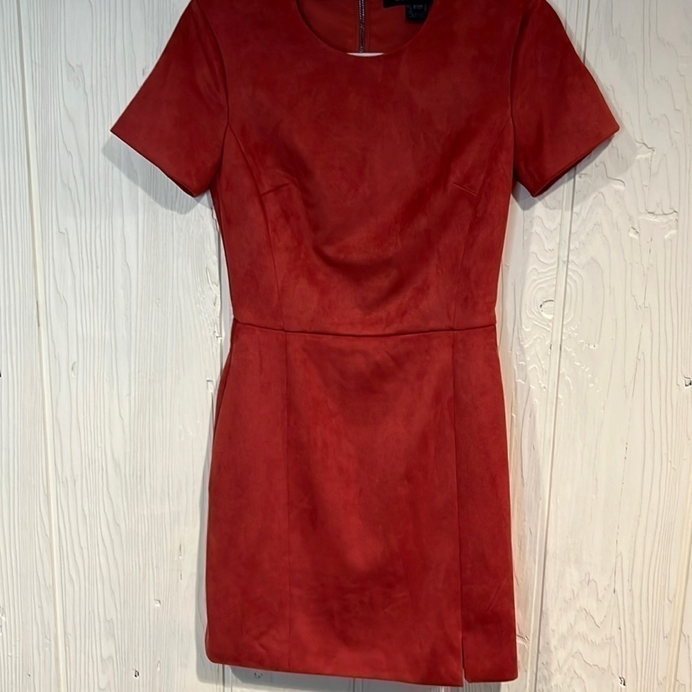 French CONNECTION Lined Dress Short Sleeves size XXs